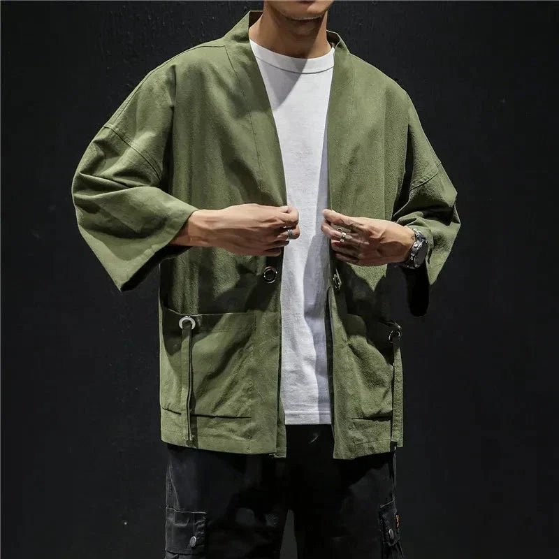 kawaiies plushies plush softtoy japanese themed moss green charcoal grey mens kimono jacket kimono 379247 kawaiies plushies plush softtoy japanese themed moss green charcoal grey mens kimono jacket kimono 379247