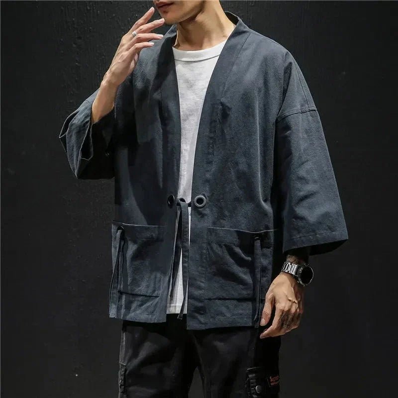 kawaiies plushies plush softtoy japanese themed moss green charcoal grey mens kimono jacket kimono 580666 kawaiies plushies plush softtoy japanese themed moss green charcoal grey mens kimono jacket kimono 580666